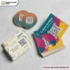 Custom QR Code Stickers Wholesale