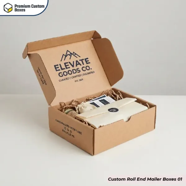 Custom Roll End Mailer Boxes