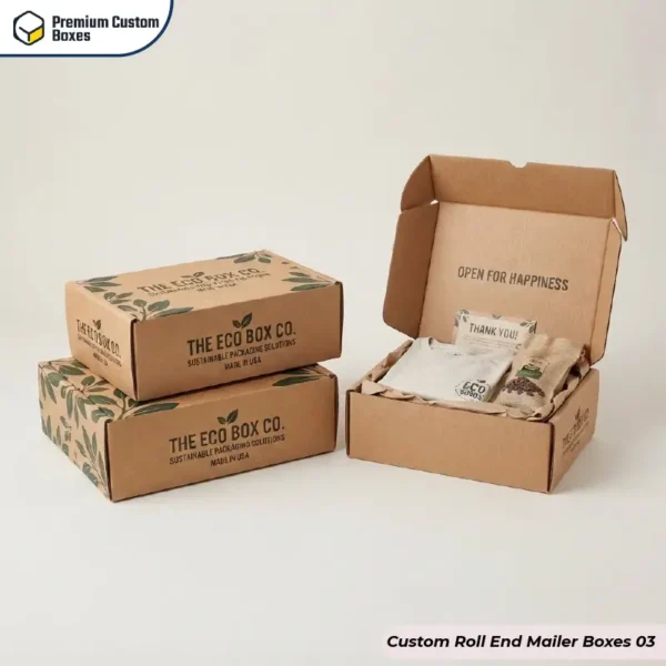 Custom Roll End Mailer Boxes With Logo