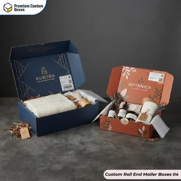 Custom Roll End Mailer Boxes UK