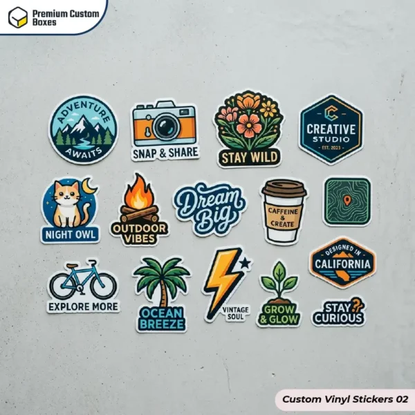 Custom Printed Vinyl Stickers Wholesale