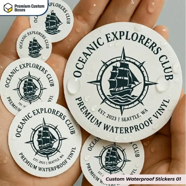 Custom Waterproof Stickers Wholesale