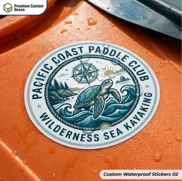 Custom Waterproof Stickers With Logo