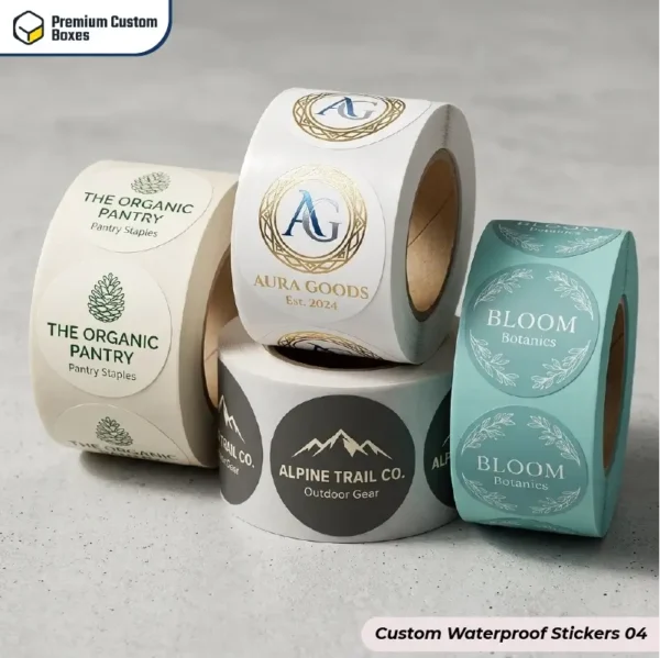 Custom Printed Waterproof Stickers Wholesale