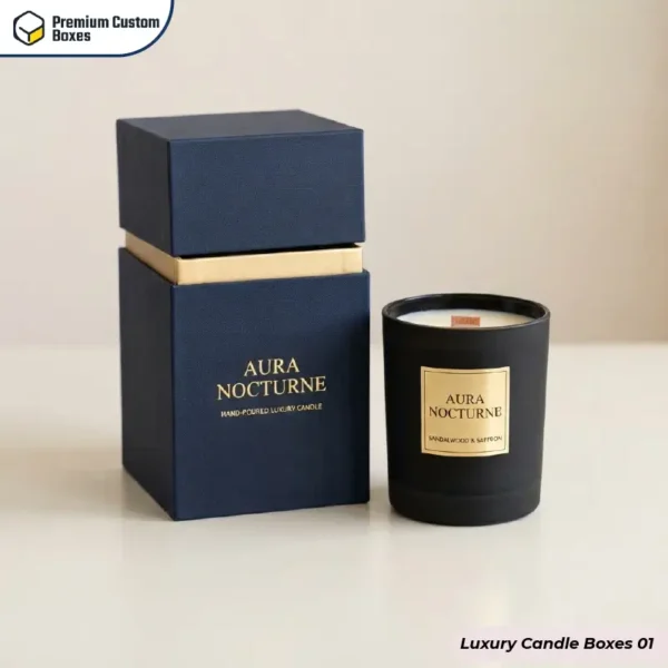 Custom Luxury Candle Boxes Wholesale