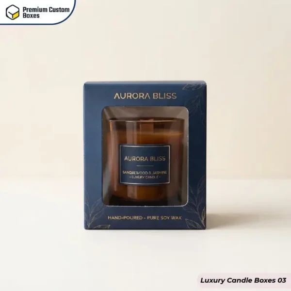 Custom Printed Luxury Candle Boxes