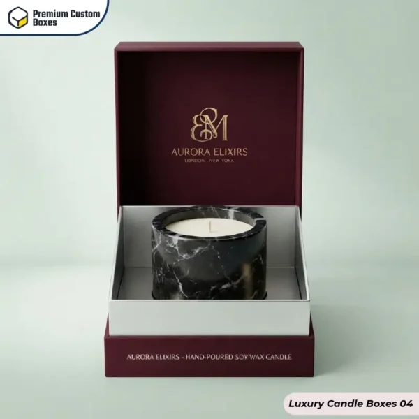 Custom Luxury Candle Boxes UK