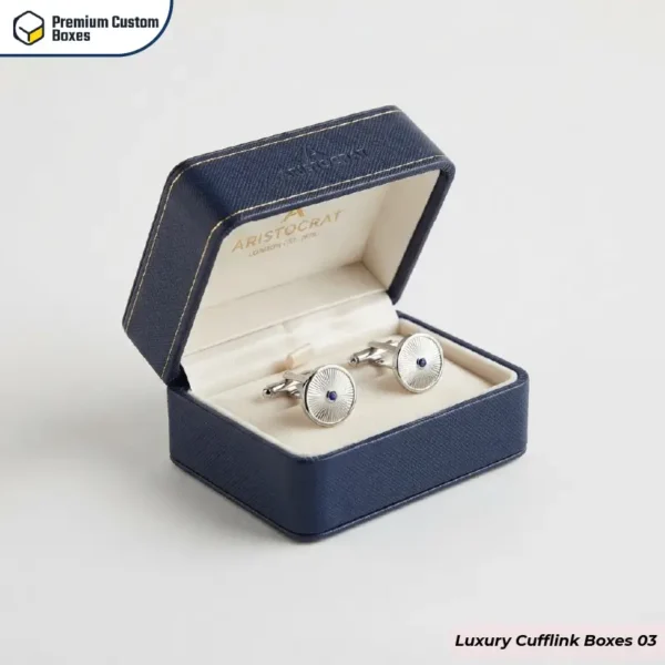 Luxury Cufflink Boxes With Logo