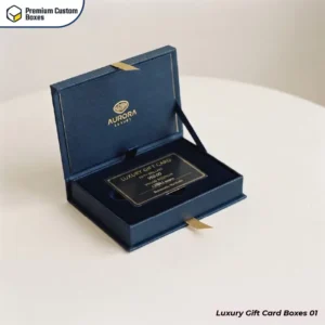 Printed Luxury Gift Card Boxes With Logo