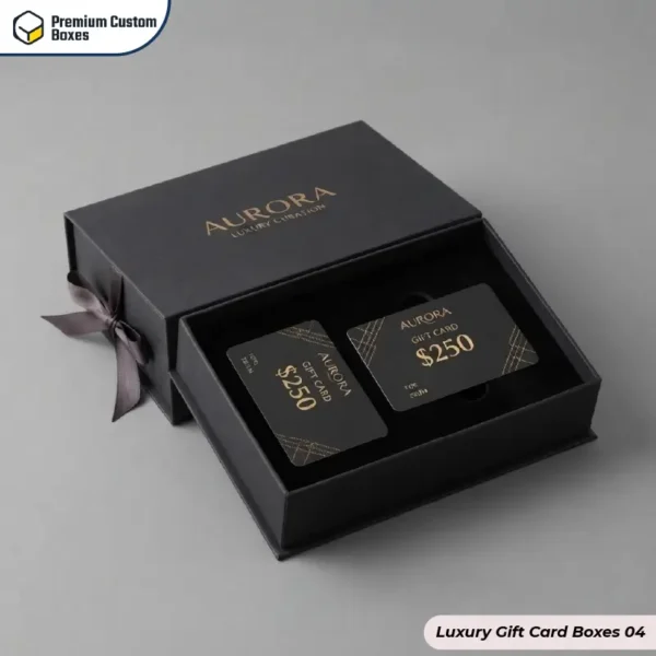 Luxury Gift Card Boxes With Logo