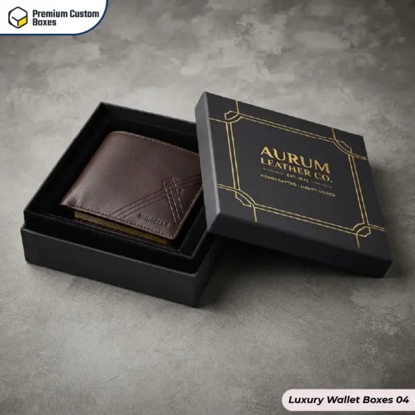 Custom Luxury Wallet Boxes UK