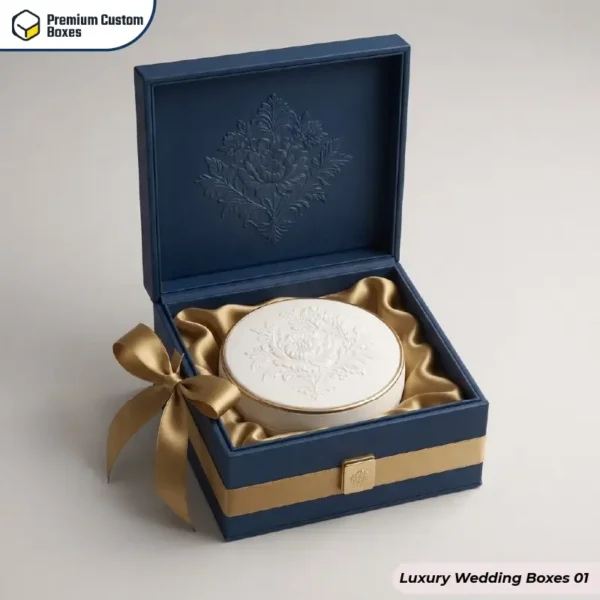 Custom Luxury Wedding Boxes Wholesale