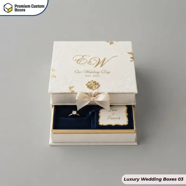 Custom Luxury Wedding Boxes UK