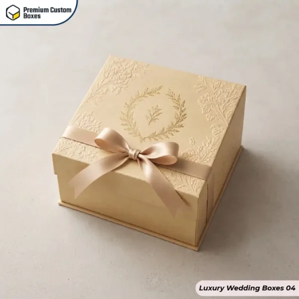 Custom Printed Luxury Wedding Boxes With Logo