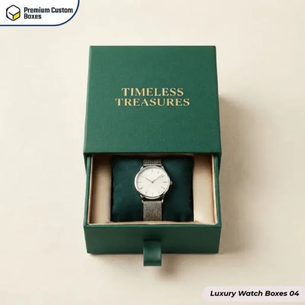 Custom Printed Luxury Watch Boxes UK