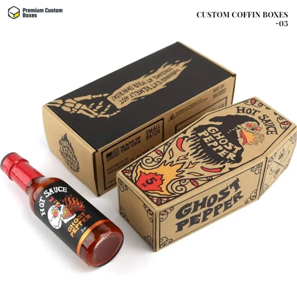 Custom Printed Coffin Boxes Wholesale