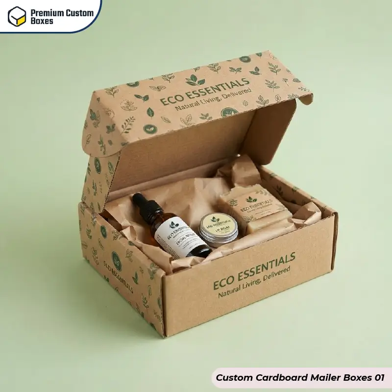 Custom Cardboard Mailer Boxes