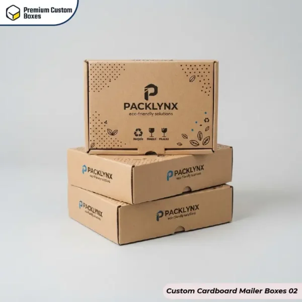 Custom Cardboard Mailer Boxes With Logo