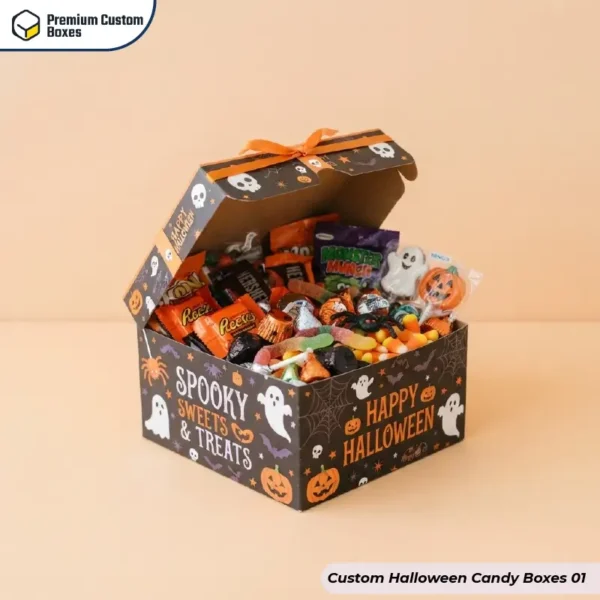 Custom Halloween Candy Boxes Wholesale