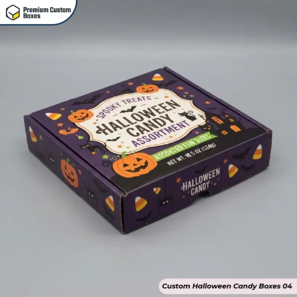Custom Pinted Halloween Candy Boxes