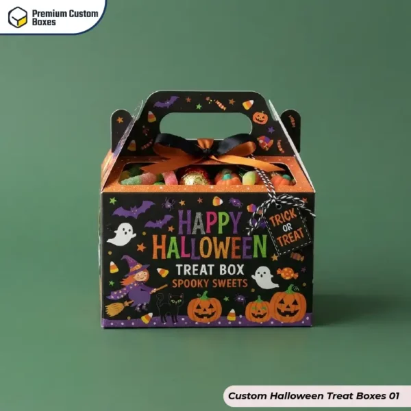 Custom Halloween Treat Packaging Boxes With logo