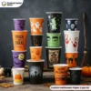 Custom Halloween Paper Cups Wholesale With Logo