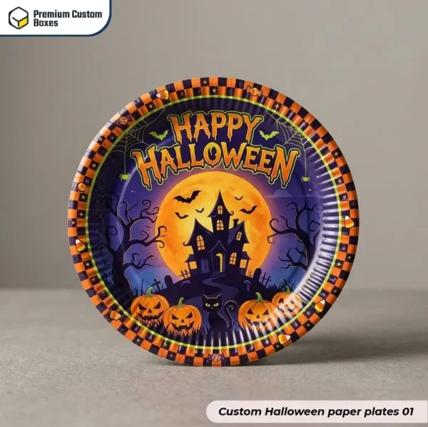 Custom Halloween Paper Plates UK