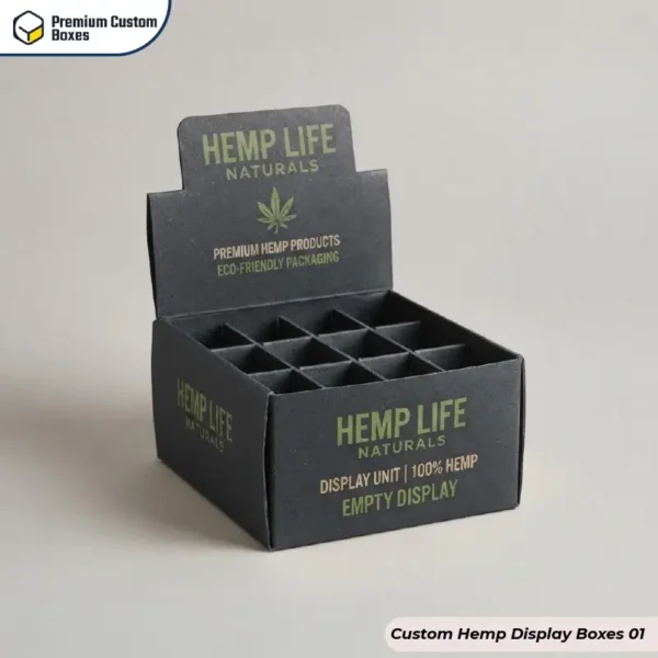 Custom Hemp Display Boxes UK