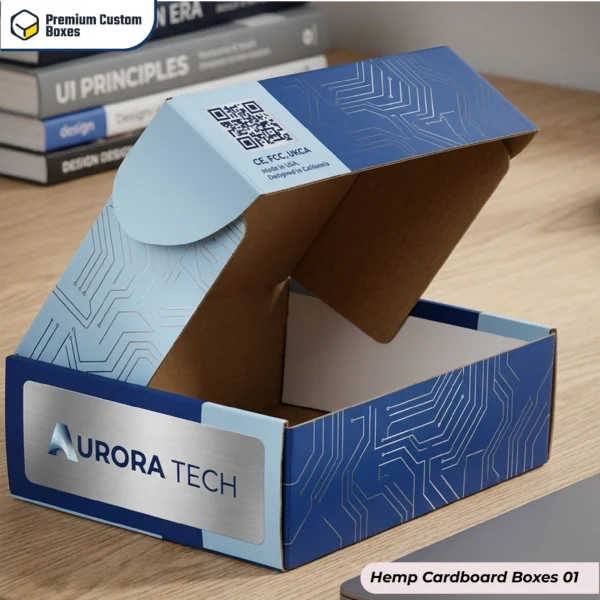 Custom Hemp Cardboard Boxes Wholesale
