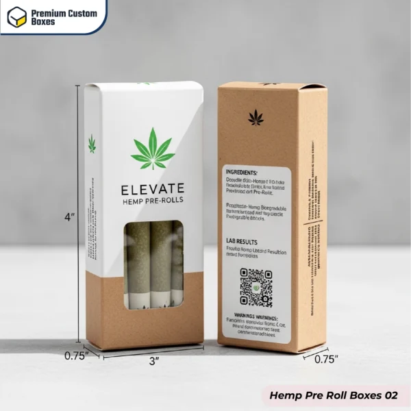Custom Hemp Pre Roll Boxes Wholesale