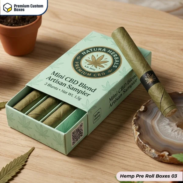 Custom Hemp Pre Roll Boxes With Logo UK
