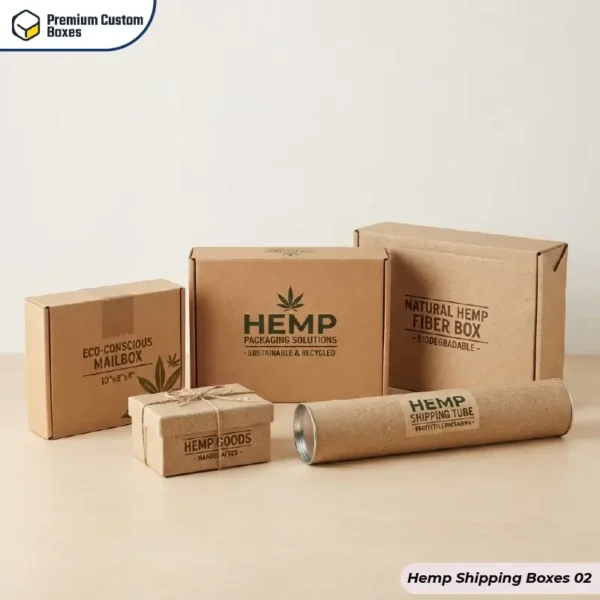 Custom Hemp Shipping Boxes With Logo