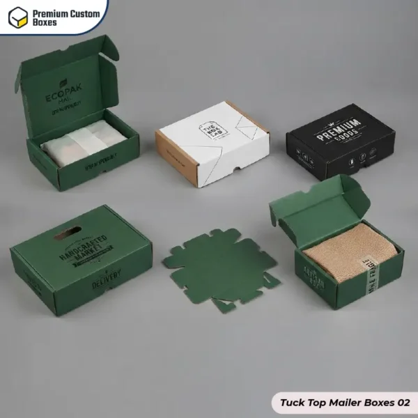 Custom Tuck Top Mailer Boxes Wholesale